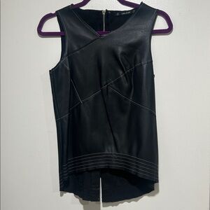 Elegant Black and White Women's Blazer Dress